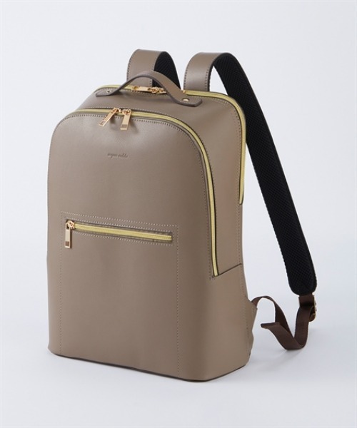 7days Life Styling(セブンデイズライフスタイリング)の「【選べる2サイズ】10ポケットPC収納付き かるいリュックサック(A4対応)(バックパック/リュック・レディース・グレー/ブラック・01/02)」の10枚目の写真