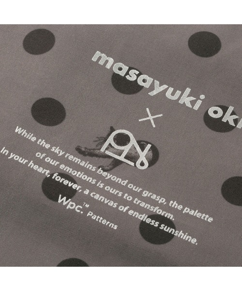 Wpc. Patterns（ダブリュピーシーパターンズ）の「沖昌之×Wpc. Patterns はっ水トートバッグ（トートバッグ・レディース・オフホワイト/グレー・FREE）」の7枚目の写真