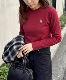 【U.S. POLO ASSN.】Beauty smooth long sleeve Tee / ビューティースムース長袖Tシャツ