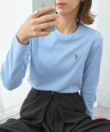 U.S. POLO ASSN. | 【U.S. POLO ASSN.】限定商品 Beauty smooth long sleeve Tee /　ビューティースムース長袖Tシャツ(Tシャツ/カットソー)