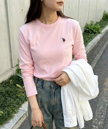 U.S. POLO ASSN.(���[�G�X�|���A�b�X��)�́yU.S. POLO ASSN.�z26SS�V�F���ׁIBeauty smooth long sleeve Tee /�@�r���[�e�B�[�X���[�X����T�V���c(T�V���c/�J�b�g�\�[)