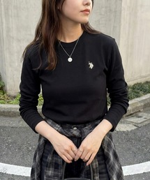 【U.S. POLO ASSN.】Beauty smooth long sleeve Tee / ビューティースムース長袖Tシャツ