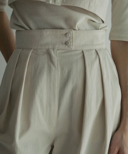 anukeアンヌーク Twill Cocoon Pants 36 アイボリー ànuke online store（アンヌーク） / Twill Cocoon PantsTwill