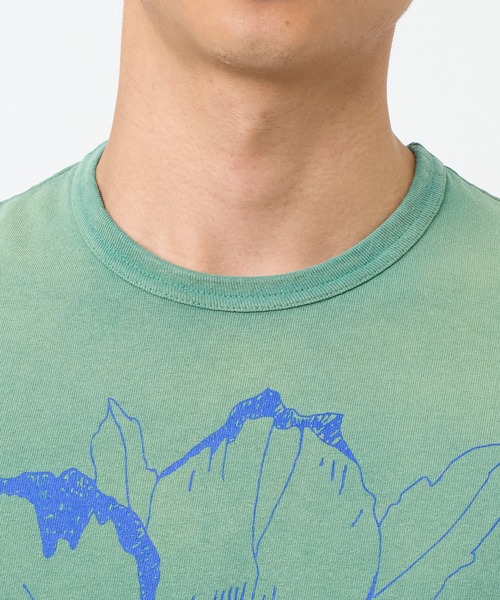 KHOKI / コッキ】Vintage-effect T-shirt（Tシャツ/カットソー