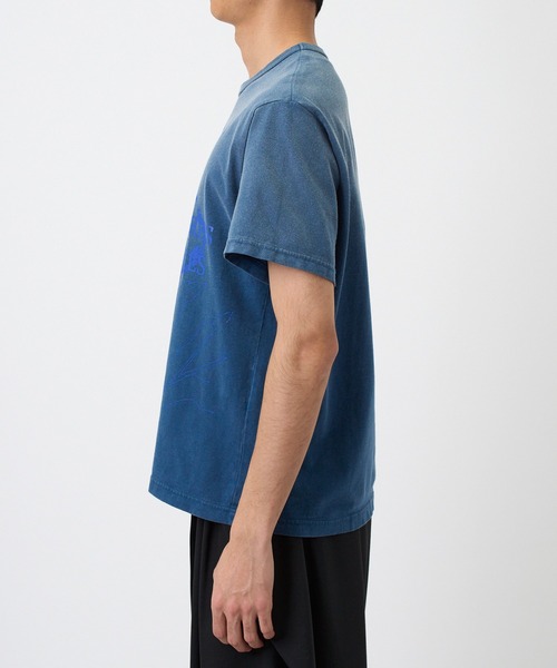 【関税込み】KHOKI ネイビー Vintage-Effect Tシャツ KHOKI | コッキ