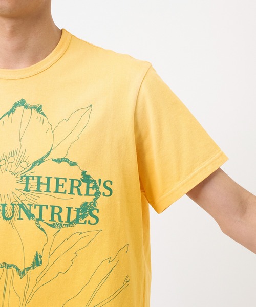 KHOKI(コッキ)の「【KHOKI / コッキ】Vintage-effect T-shirt(Tシャツ/カットソー・メンズ・グリーン/ネイビー/イエロー・2/3)」の15枚目の写真
