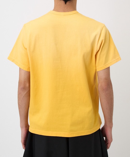 KHOKI(コッキ)の「【KHOKI / コッキ】Vintage-effect T-shirt(Tシャツ/カットソー・メンズ・グリーン/ネイビー/イエロー・2/3)」の17枚目の写真