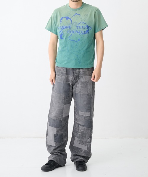 KHOKI(コッキ)の「【KHOKI / コッキ】Vintage-effect T-shirt(Tシャツ/カットソー・メンズ・グリーン/ネイビー/イエロー・2/3)」の20枚目の写真