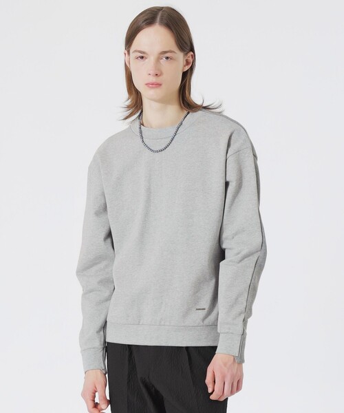 LOVELESS(ラブレス)の「スウェットコンビプルオーバー(Tシャツ/カットソー・メンズ・グレー系その他/オフホワイト/ブラック・M/L)」の3枚目の写真