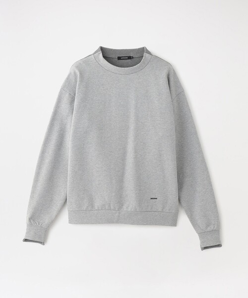 LOVELESS(ラブレス)の「スウェットコンビプルオーバー(Tシャツ/カットソー・メンズ・グレー系その他/オフホワイト/ブラック・M/L)」の10枚目の写真