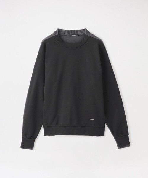 LOVELESS(ラブレス)の「スウェットコンビプルオーバー(Tシャツ/カットソー・メンズ・グレー系その他/オフホワイト/ブラック・M/L)」の11枚目の写真