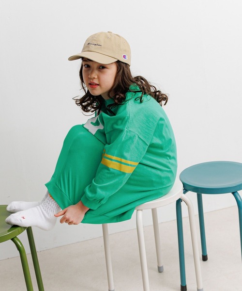 BAYFLOW（ベイフロー）の「[綿100%]アソートプリントBIGワンピ(KIDS)（ワンピース・キッズ・グリーン/ピンク/チャコール・110cm/140cm/150cm/120cm/130cm）」の17枚目の写真