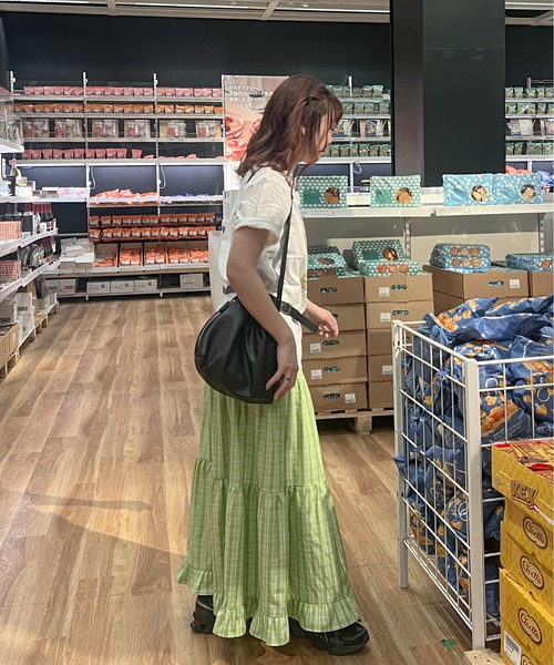 PILIT(ピリット)の「サイドファスナーショルダー(ショルダーバッグ・レディース・グレイッシュベージュ/ブラック・FREE)」の11枚目の写真