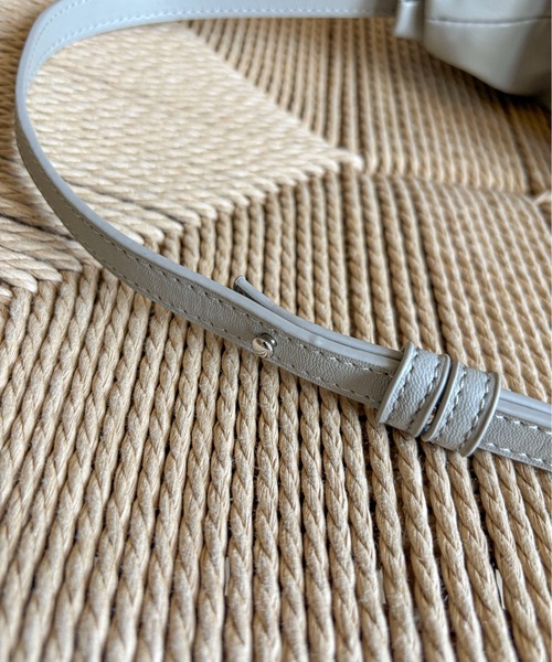 PILIT(ピリット)の「サイドファスナーショルダー(ショルダーバッグ・レディース・グレイッシュベージュ/ブラック・FREE)」の17枚目の写真