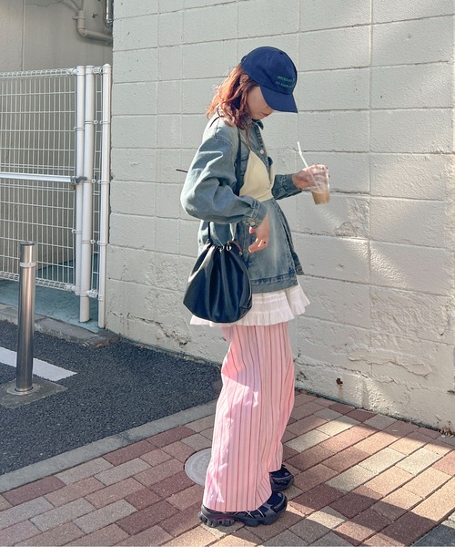 PILIT(ピリット)の「サイドファスナーショルダー(ショルダーバッグ・レディース・グレイッシュベージュ/ブラック・FREE)」の8枚目の写真