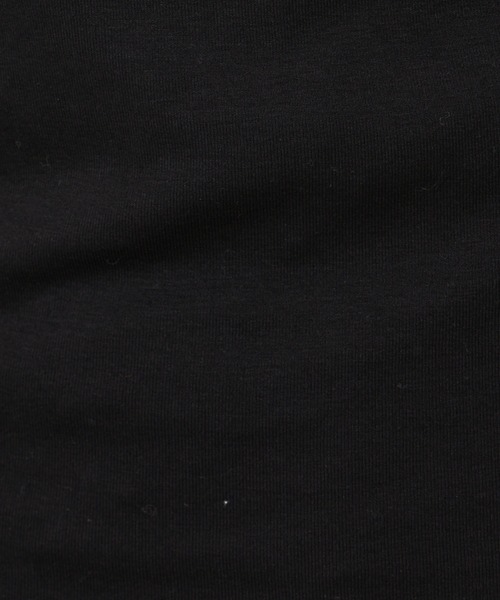 ROYAL PARTY（ロイヤルパーティー）の「バックドレープロンTEE（Tシャツ/カットソー・レディース・マルチ/ブラック/ベージュ・FREE）」の9枚目の写真