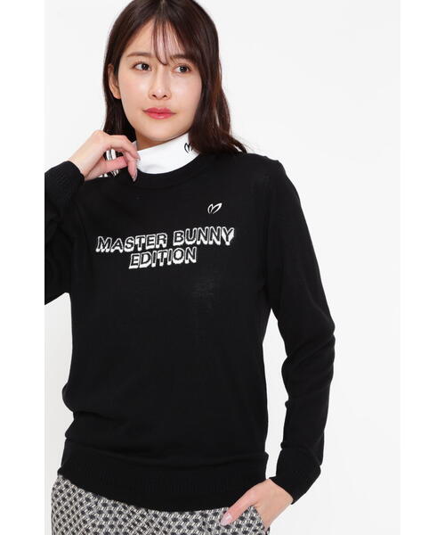 MASTER BUNNY マスターバニー クルーネック セーター ニット MASTER BUNNY EDITION セーター ニット 「MASTER EDITION」畔柄裏付き