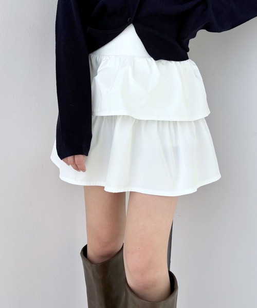 セール】フリルティアードミニスカート 319485（スカート