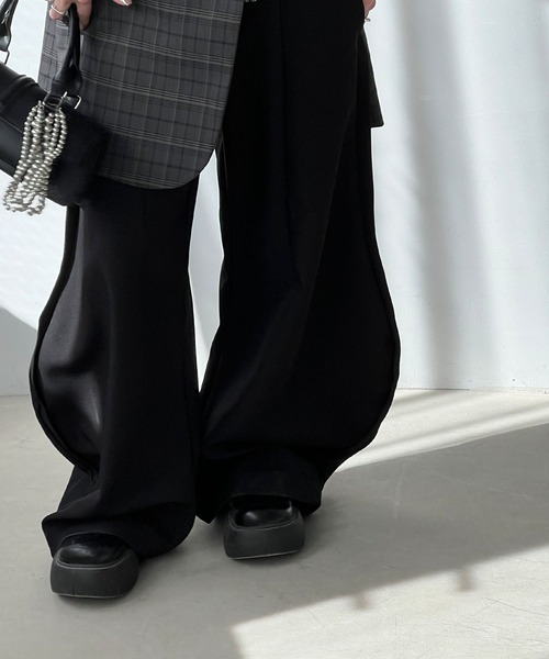 カーブライン立体パンツ chw25s036-ファッション通販サイト
