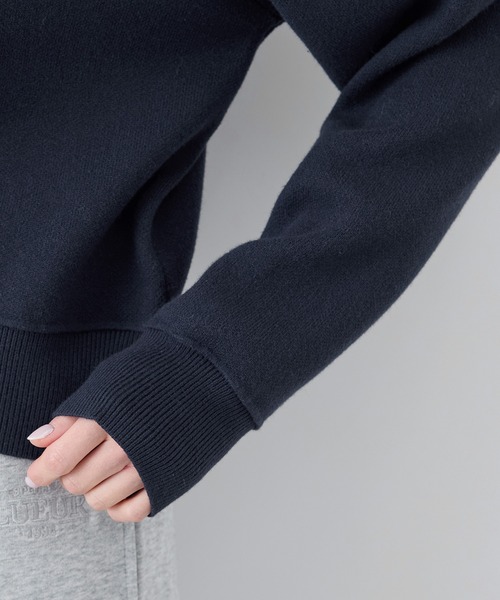 ROPE' PICNIC(ロペピクニック)の「スウェットライク刺繍ニットプルオーバー/リンクコーデ(ニット/セーター・レディース・ネイビー/イエロー/ピンク/グレー/オフホワイト・38)」の15枚目の写真