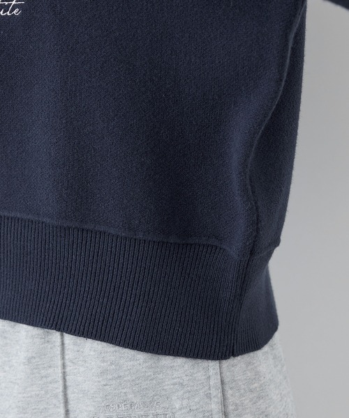 ROPE' PICNIC(ロペピクニック)の「スウェットライク刺繍ニットプルオーバー/リンクコーデ(ニット/セーター・レディース・ネイビー/イエロー/ピンク/グレー/オフホワイト・38)」の16枚目の写真