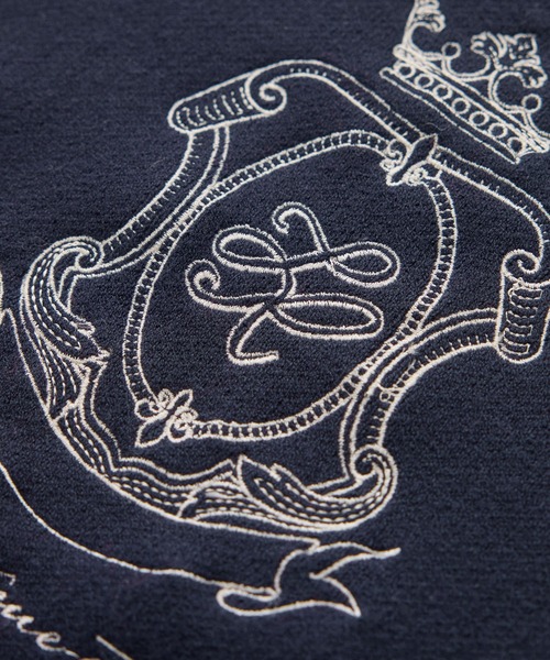 ROPE' PICNIC(ロペピクニック)の「スウェットライク刺繍ニットプルオーバー/リンクコーデ(ニット/セーター・レディース・ネイビー/イエロー/ピンク/グレー/オフホワイト・38)」の7枚目の写真