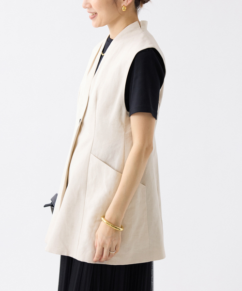 定番の中古商品 ペプラムジレ（ベスト）｜IENA（イエナ）のファッション通販 トップス