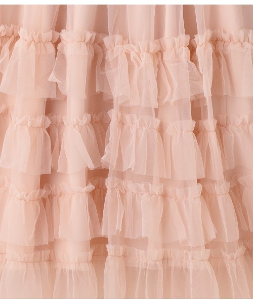 PEACH JOHN（ピーチジョン）の「ボリュームティアードスカート（スカート・レディース・ピンク/ベージュ/モカ・ONE SIZE）」の19枚目の写真
