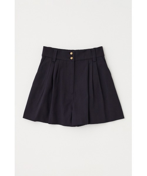 MOUSSY（マウジー）の「【セットアップ対応】THREE TUCK ショーツ（スラックス・レディース・ベージュ/ネイビー/チャコールグレー・1/2）」の18枚目の写真