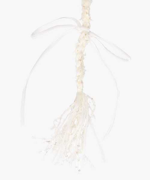 OVERRIDE（オーバーライド）の「OVERRIDE x pan TWINKLE CLOCHE / オーバーライド（ニットキャップ/ビーニー・レディース・ピンク/ホワイト・57~59cm）」の9枚目の写真