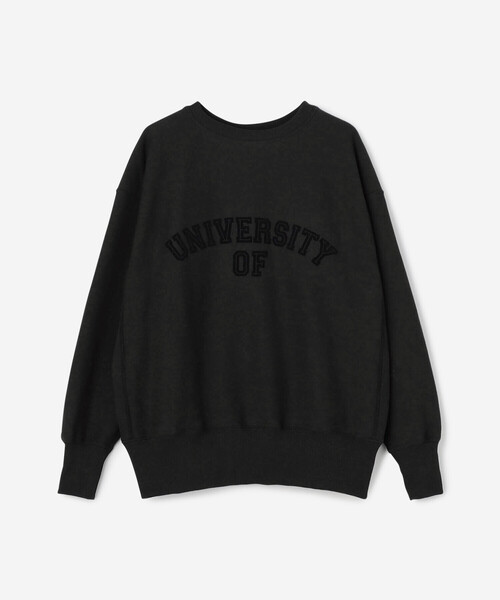 新品同様 Sanca トレーナー 日本製 サンカ スウェット Sanca】サンカ / REV.W COLLEGE CREW SWEAT（スウェット