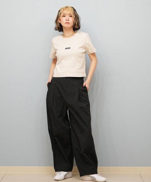 NEW ERA（ニューエラ）の「【ミニTシャツ】NEW ERA/ニューエラ リブ/ちびTシャツ 14670917/14670918/14670919（Tシャツ/カットソー・レディース・ブラック/ホワイト/ストーン・S/M）」の13枚目の写真