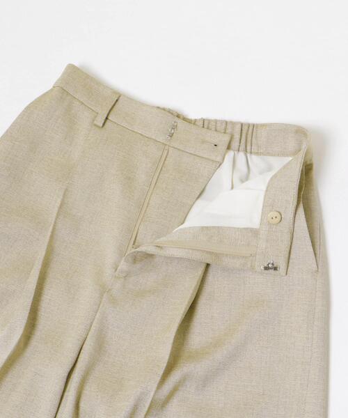 URBAN RESEARCH(アーバンリサーチ)の「『UVカット/吸水速乾/イージーケア』『UR TECH DRYLUXE』ツイードワイドパンツ(その他パンツ・レディース・ベージュ/グレー・36/38)」の11枚目の写真
