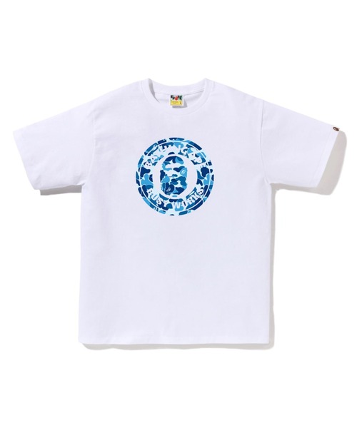 A BATHING APE(アベイシングエイプ)の「ABC CAMO BUSY WORKS TEE(Tシャツ/カットソー・メンズ・ブラック×ブルー/ホワイト×ピンク/ブラック×ピンク/ブラック×グリーン/ホワイト×グリーン/ホワイト×ブルー・X-LARGE/XXX-LARGE/MEDIUM/LARGE/XX-LARGE/SMALL)」の3枚目の写真