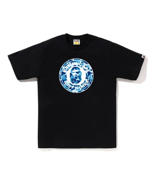 A BATHING APE(アベイシングエイプ)の「ABC CAMO BUSY WORKS TEE(Tシャツ/カットソー・メンズ・ブラック×ブルー/ホワイト×ピンク/ブラック×ピンク/ブラック×グリーン/ホワイト×グリーン/ホワイト×ブルー・X-LARGE/XXX-LARGE/MEDIUM/LARGE/XX-LARGE/SMALL)」の5枚目の写真