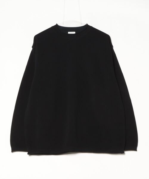 crepuscule Moss Stitch Polo サイズ1 ブラック Moss Stitch Polo | crepuscule(クレプスキュール) / トップス