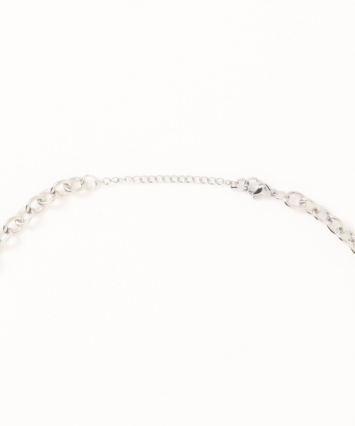 apres jour mignon（アプレジュールミニョン）の「【apresjour mignon×ARIAZ】クロスチェーンネックレス（ネックレス・レディース・シルバー・ONESIZE）」の4枚目の写真