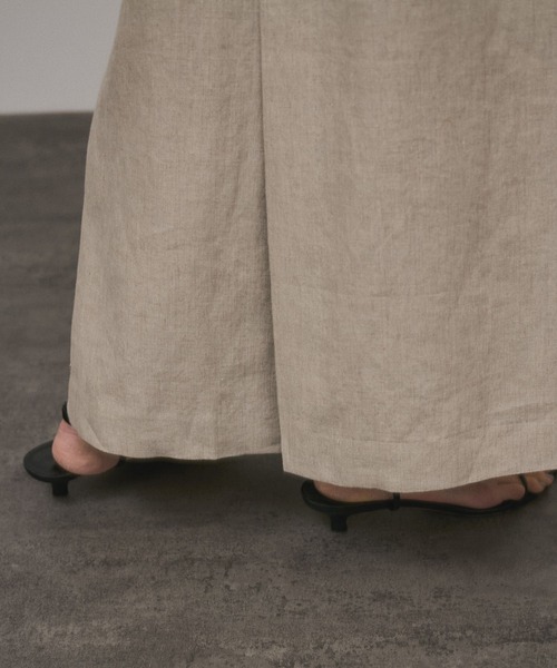 セール】【WEB限定】ヨーロピアンフラックスリネンサスペンダー