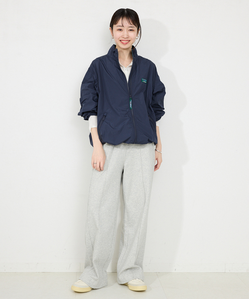 L.L.Bean(エルエルビーン)の「L.L.Bean/エルエルビーン Roxbury jacket 5175-9047【洗濯機使用可能】(ブルゾン・レディース・ネイビー/ベージュ・36)」の11枚目の写真