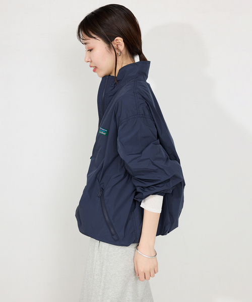 L.L.Bean(エルエルビーン)の「L.L.Bean/エルエルビーン Roxbury jacket 5175-9047【洗濯機使用可能】(ブルゾン・レディース・ネイビー/ベージュ・36)」の15枚目の写真