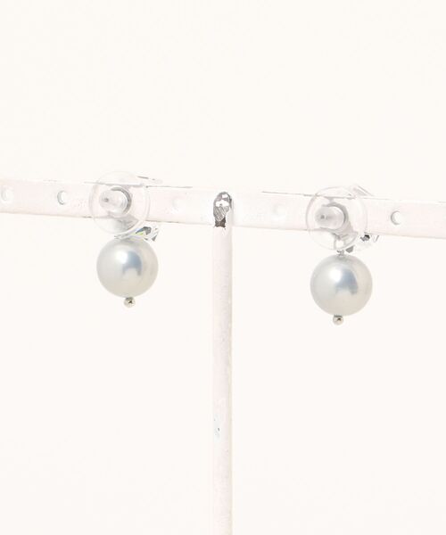 tone（トーン）の「【amechan】一粒（ピアス）(MA)（ピアス（両耳用）・レディース・グレー/ホワイト/ブラウン・FREE）」の13枚目の写真