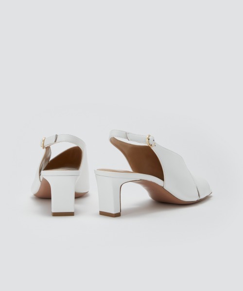 SILVER リネア サンダル 5.0cm WHITE（サンダル）｜PELLICO