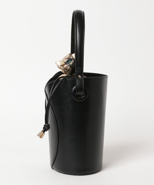 Andemiu（アンデミュウ）の「スカーフバケツバック322616（ショルダーバッグ・レディース・ブラック/ベージュ・FREE）」の15枚目の写真