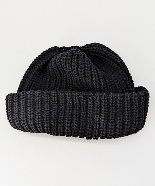tricot COMME des GARCONS ボアニット帽ブラック希少ビッグ 帽子