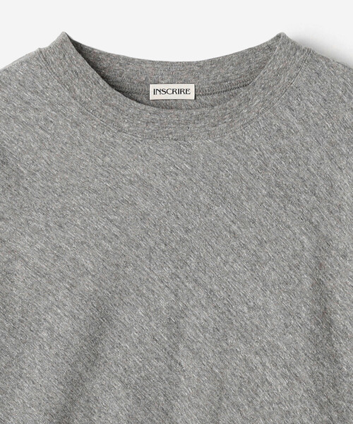 INSCRIRE アシンメトリーTシャツ アンスクリア INSCRIRE 日本製 アシンメトリー Tシャツ アンスクリア 36
