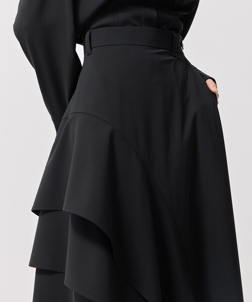 セール】【完売間近！】アシンメトリーフレアスカート｜セットアップ