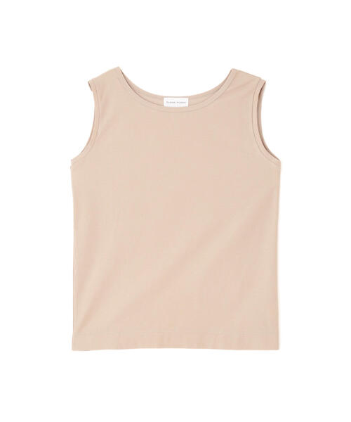 human woman（ヒューマンウーマン）の「◆麻混タンクトップ（タンクトップ・レディース・ベージュ/ブルー・MEDIUM）」の5枚目の写真