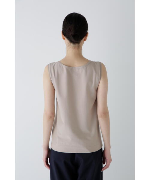 human woman（ヒューマンウーマン）の「◆麻混タンクトップ（タンクトップ・レディース・ベージュ/ブルー・MEDIUM）」の10枚目の写真
