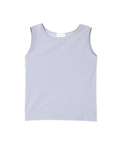 human woman（ヒューマンウーマン）の「◆麻混タンクトップ（タンクトップ・レディース・ベージュ/ブルー・MEDIUM）」の12枚目の写真