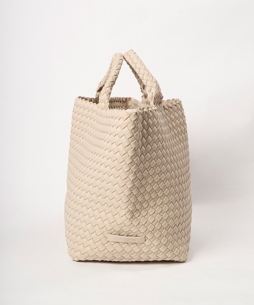 MICA&DEAL(マイカ&ディール)の「【NAGHEDI】トートバッグ-St Barths Medium Tote(トートバッグ・レディース・アイボリー/グレイッシュベージュ・M)」の12枚目の写真